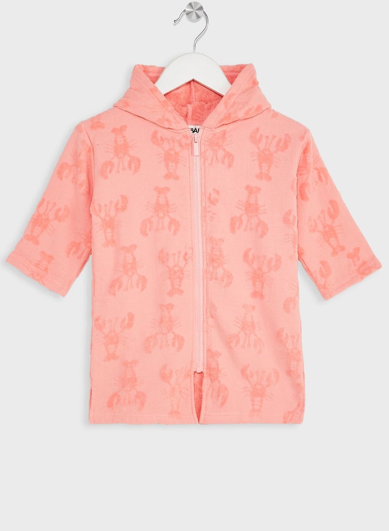 Cotton On BABY ZIP THROUGH HOODED TOWEL - Image 1