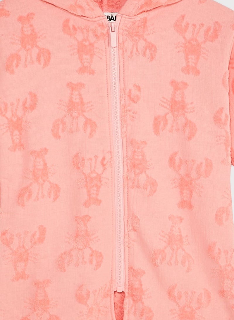 Cotton On BABY ZIP THROUGH HOODED TOWEL - Image 3