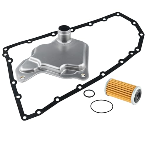 MEMOEO RE0F10D CVT Transmission Filter Oil Pan Gasket Kit 31728-28X0A Compatible with Nissan Altima NV200 Rogue Qashqai QX50 2.0L 2.5L - Image 1
