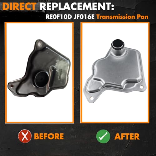 MEMOEO RE0F10D CVT Transmission Filter Oil Pan Gasket Kit 31728-28X0A Compatible with Nissan Altima NV200 Rogue Qashqai QX50 2.0L 2.5L - Image 5