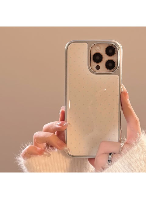 Electroplated Ins Simple Wave Dot For Apple Phone Case Premium Sense Multiple Models Available