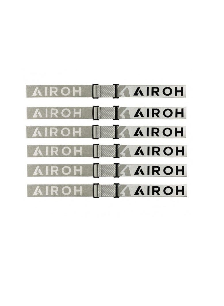 Airoh Spare strap for motorcycle goggles Airoh Blast XR1 Grey / White - Image 2