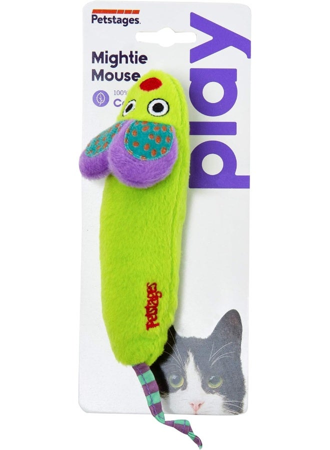 Petstages Green Magic Mightie Mouse Catnip Cat Toy - Image 2