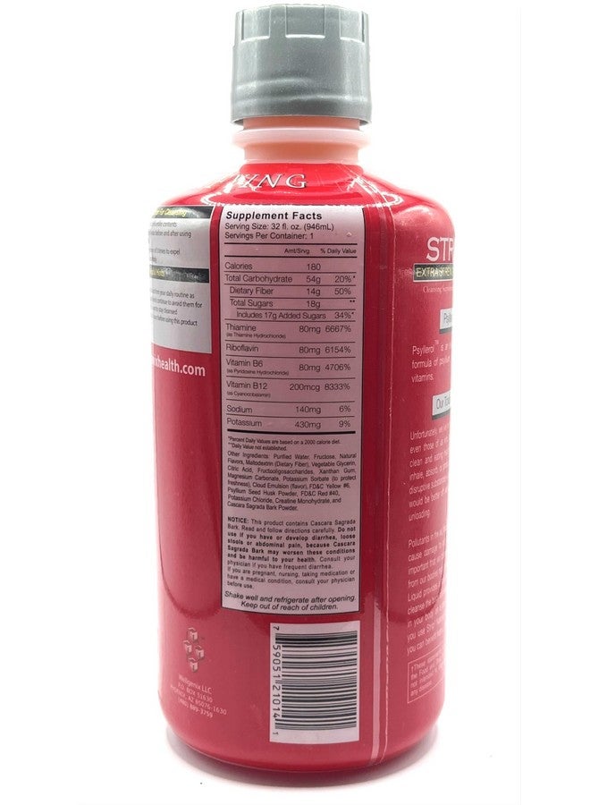 Wellgenix Strip NC - Herbal Cleanse Drink - Extra Strength - Fruit Punch - 32oz (Pack of 1) - Image 2