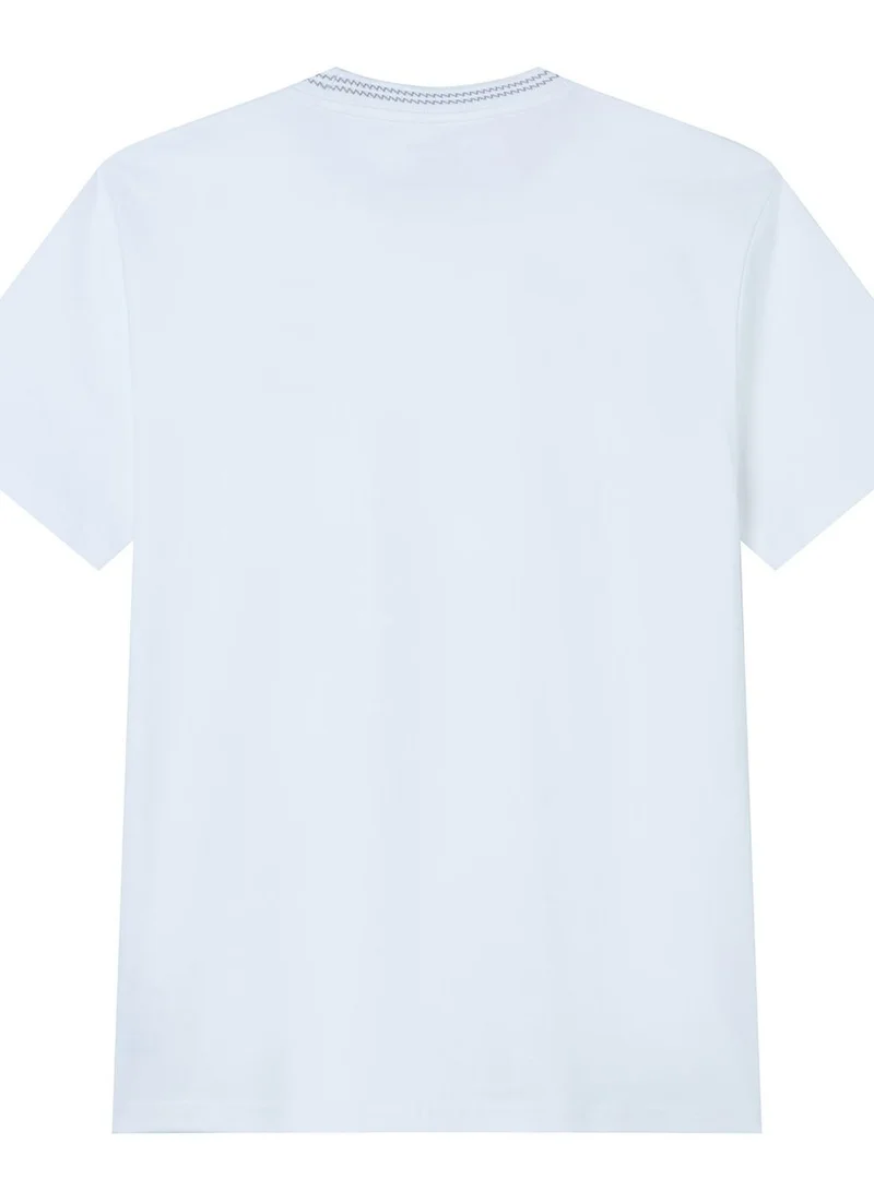 GIORDANO  Men's Slim Fit Liquid Touch Cotton Tee for Men | Best Price UAE