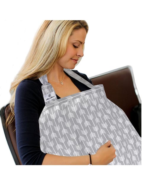 Breastfeeding care cover, lightweight, breathable, cotton, with adjustable straps