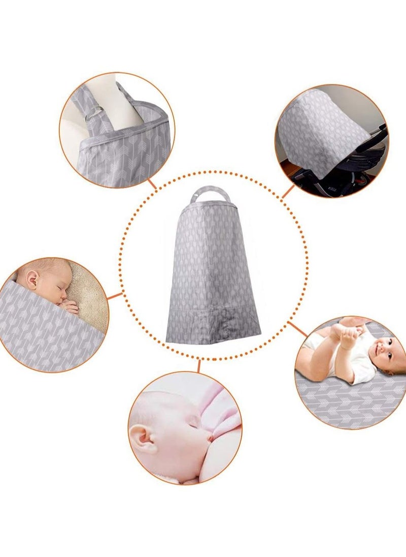 Breastfeeding care cover, lightweight, breathable, cotton, with adjustable straps