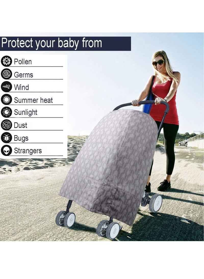 Breastfeeding care cover, lightweight, breathable, cotton, with adjustable straps