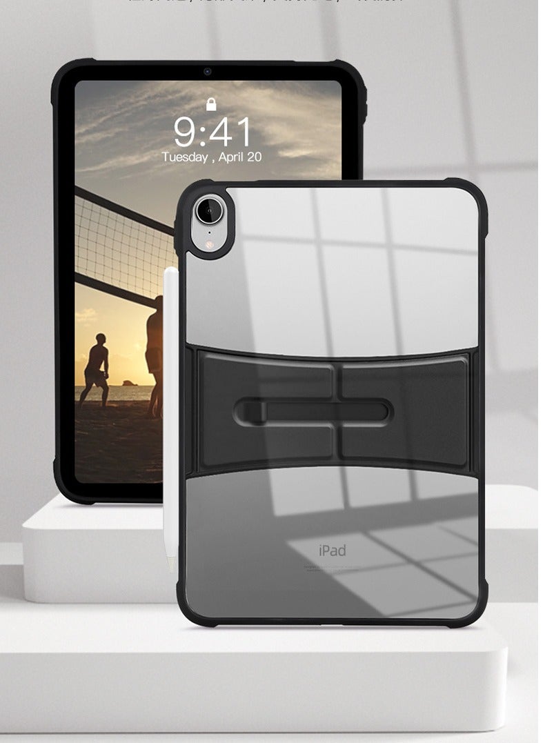 عام غطاء آيباد ميني 6 الجيل السادس 8.3 بوصة - خلفية أكريليك شفافة صلبة، تصميم رقيق فائق مع حماية ضد الصدمات، غطاء واقي متين. - Image 2