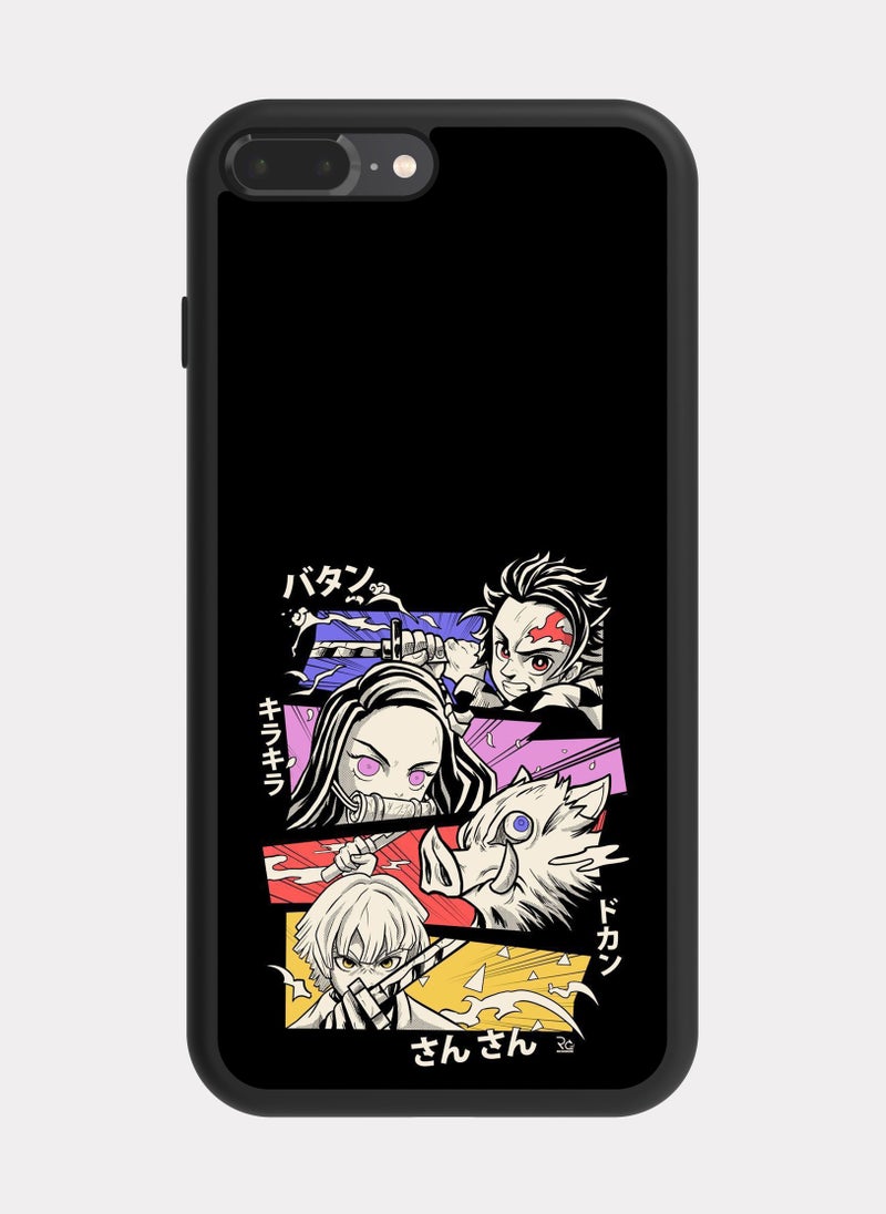 PXLAAT iPhone 7 Plus case cover  Slayer Kimetsu No - Image 1