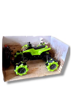 Generic Remote Control Monster Buggy Car – Green, 4x4 Off-Road Racing Car, Multi-Channel Crawler with Rechargeable Battery, for Kids and Adults  - Image 3