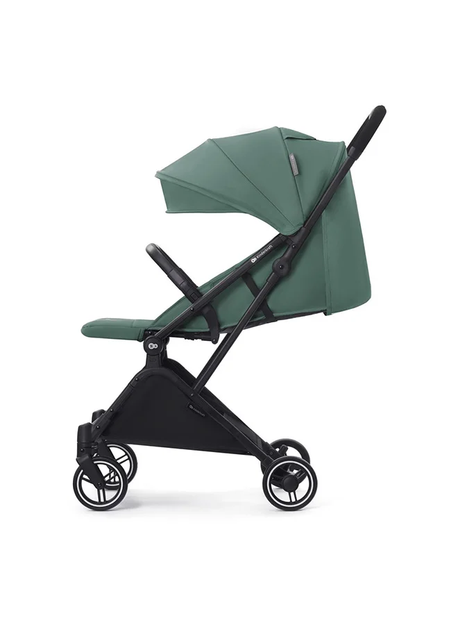 Kinderkraft Kinderkraft Spacerowy Indy Stroller - Dhalia Pink, Lightweight, One-Hand Fold, Spacious Seat, Adjustable Sun Portection, Inlcudes Foot Protector and Rain Cover, 5-point Seat Betls