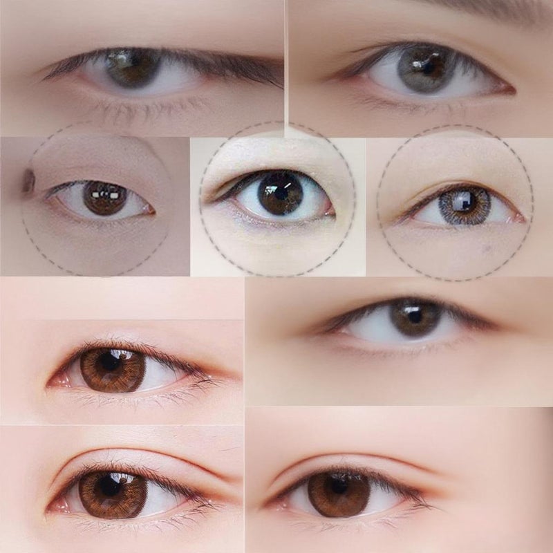 Double Eyelid Tapes Invisible Natural Double Eyelid Stickers Big Eye Decoration Mesh Lace Eyelid Fibers - Image 5