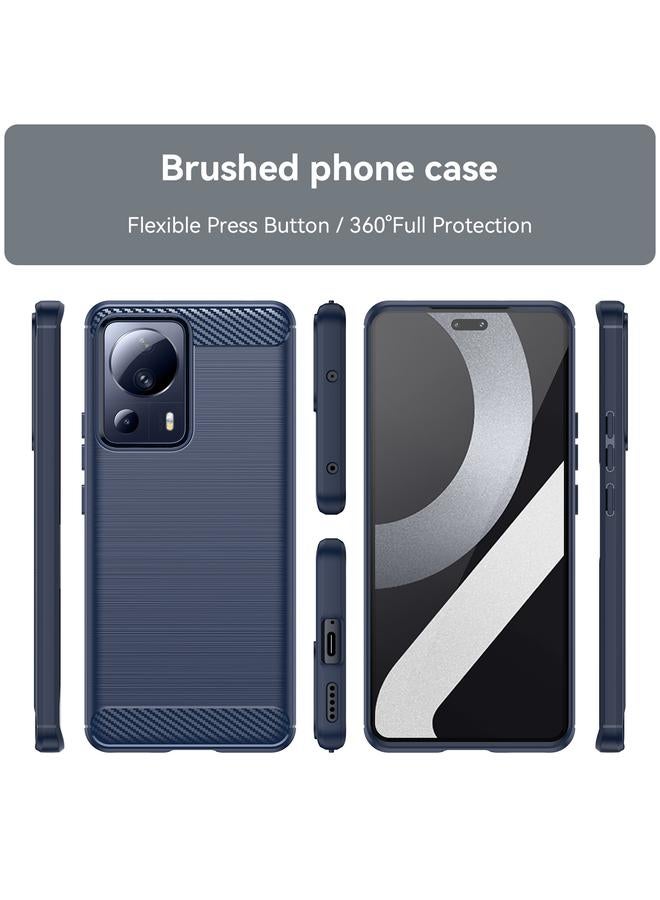Case For Xiaomi Civi 2 Brushed Texture Carbon Fiber TPU Phone Case - Image 3
