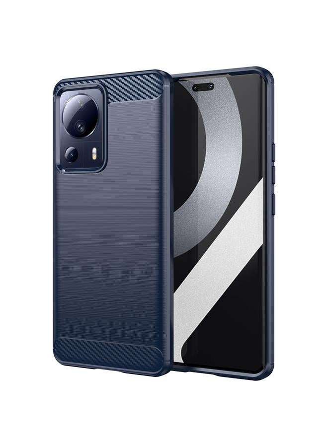 Case For Xiaomi Civi 2 Brushed Texture Carbon Fiber TPU Phone Case - Image 1