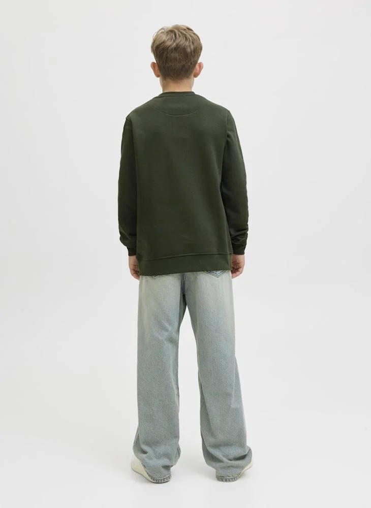 Jack & Jones Junior Kids Jjesoho Crew Neck Sweatshirt