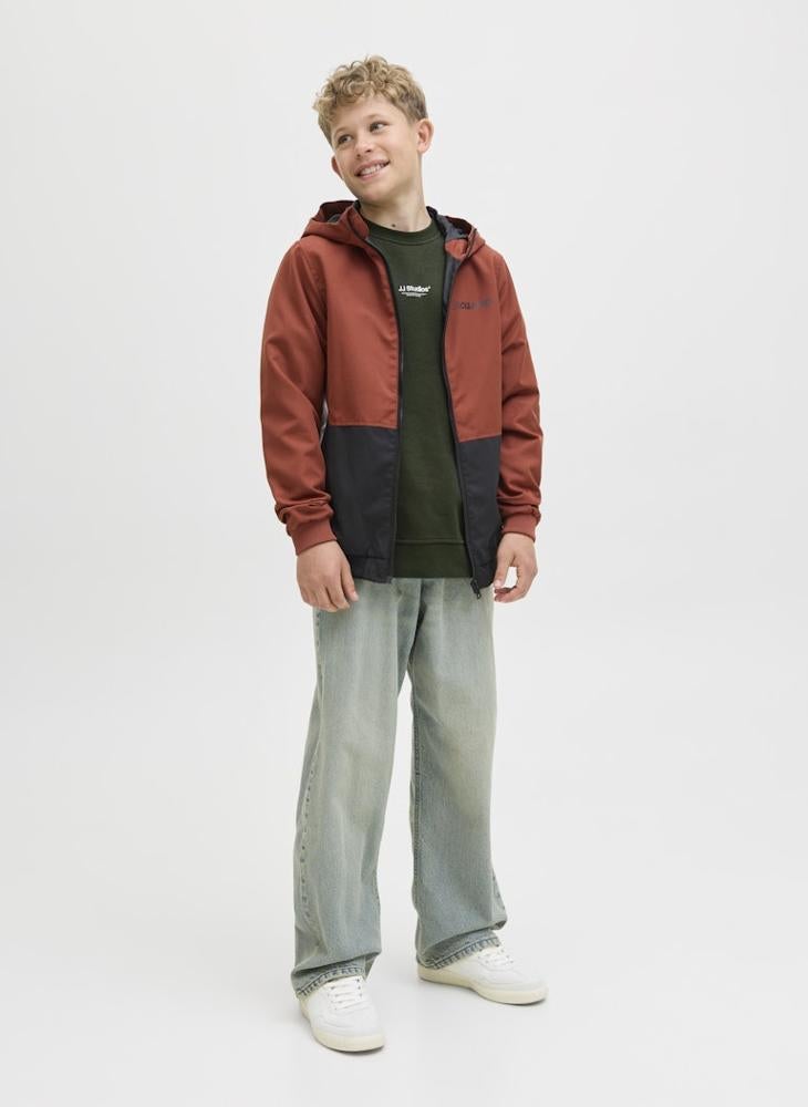 Jack & Jones Junior Kids Jjesoho Crew Neck Sweatshirt - Image 4