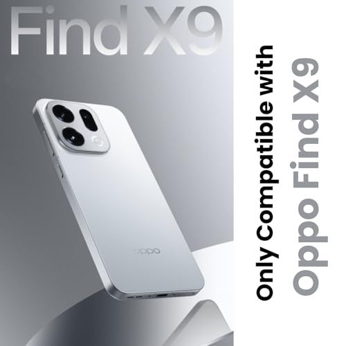 RIGGEAR Shockproof Sleek Hybrid Armor Back Cover Case for Oppo Find X9 5G (Clear PC + Black TPU Bumper) - Image 2