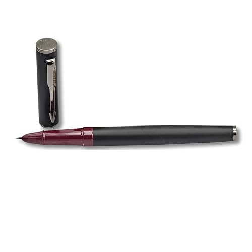 THE VENTI Venti Fountain Pen – Metal Luxury Pen, Schmidt Nib (Medium), Best Pen Gift Set for Men & Women, Professional, Executive, Office, Nice Pens,Return Gift (F5066-Maroon) - Image 1