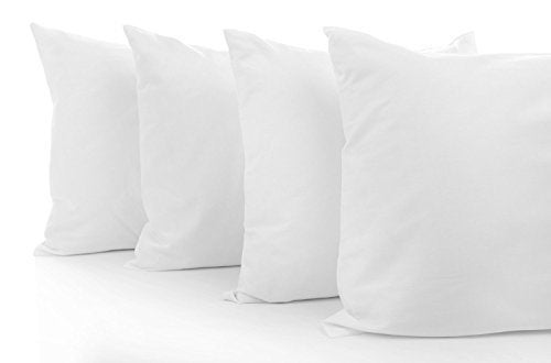 Clasiko Microfiber Cushion Filler 12 x 12 Inches Set of 4 | Suitable for Sofa, Bed & Floor - Image 1