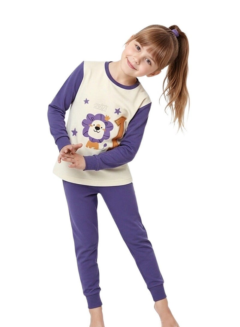 WiNi BEE Kids' 2-Piece Pajama Set, Long Sleeve Sleepwear - Pure Cotton & Breathable Nightwear - Image 3