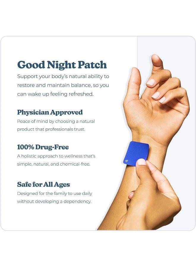 Vibrants Good Night Bio-Frequency Patches for Sleep - 28 Pack - Image 2