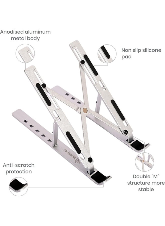 Home Pro Home Pro Portable Laptop Stand Aluminium Alloy, compatible with 15 inch laptops | Notebooks |  - Image 1