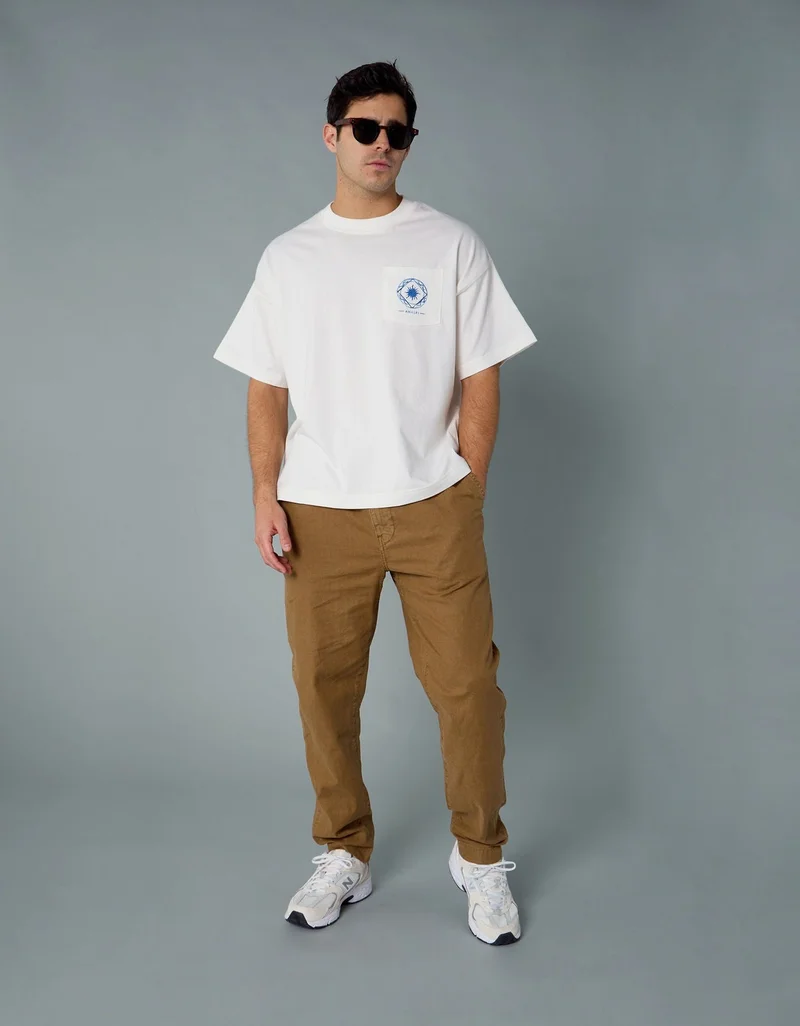 American Eagle AE Boxy Destination Graphic T-Shirt