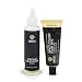 Parallel Products - Luxe Color (Dark Brown) - Cream Hair Dye - 25mL - Tint for Professional Spot Coloring - With Cream Developer, Mixing Dish and Application Brush - Covers Grey Hair - Root Touch Up - Image 3