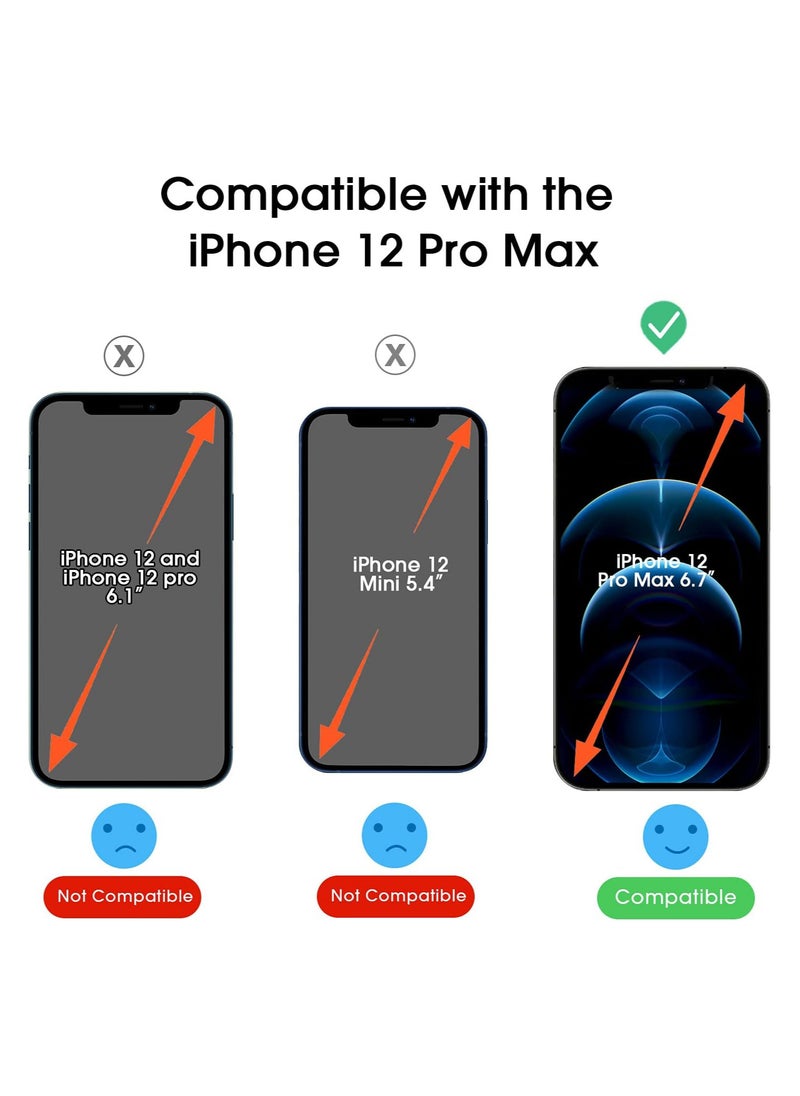 Amfilm amFilm OneTouch Tempered Glass Screen Protector for iPhone 12 Pro Max (6.7", 2020) with Easy Installation Kit (2-Pack)  - Image 3