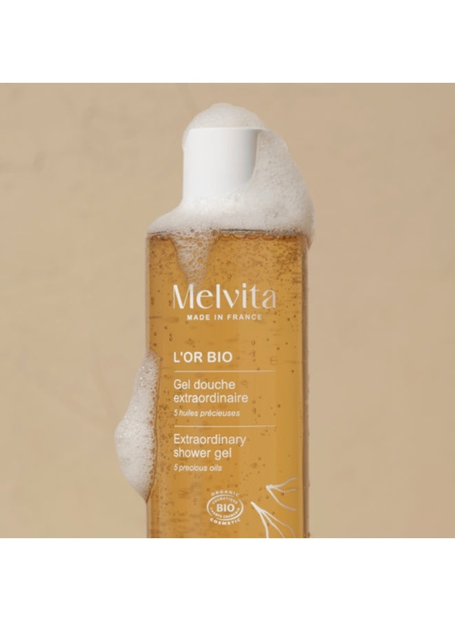 Melvita L'Or Bio Extraordinary Shower Organic 250ml - Image 4