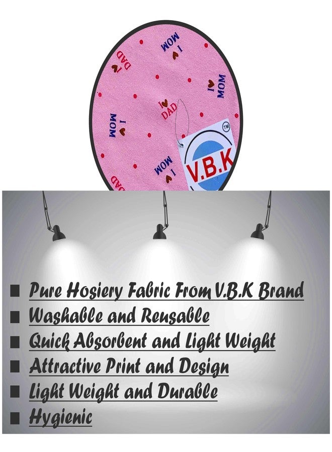V.B.K طقم قبعات/أغطية رأس/قبعات للأطفال الرضع من VBK®، عبوة من 3 قطع، مصنوع من قماش ناعم من الجوارب النقية (3 - 6 أشهر) (3 أشهر - 6 أشهر) (0 أشهر - 3 أشهر) (0 أشهر - 3 أشهر) (6 أشهر - 12 شهرًا) - Image 3