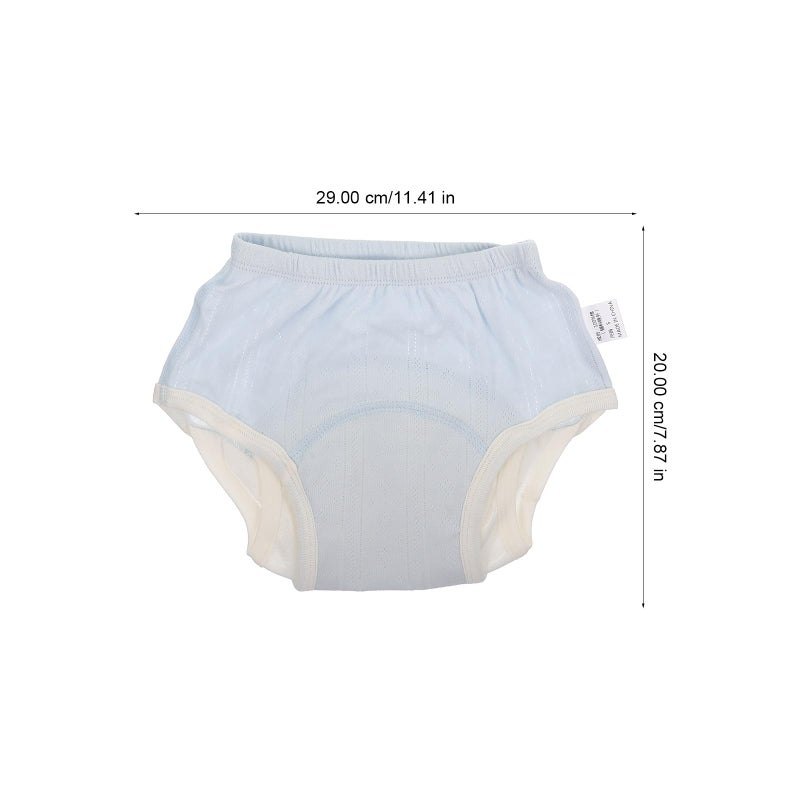 Potty Training Pants Boys 2 Pack Light Blue Light Green Size 110 Washable Breathable Waterproof - Image 3