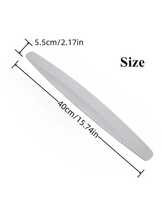 Black 4Pcs Car Anti Collision Protector Corner Bumper Rubber Strip Scratch Protection - Image 2