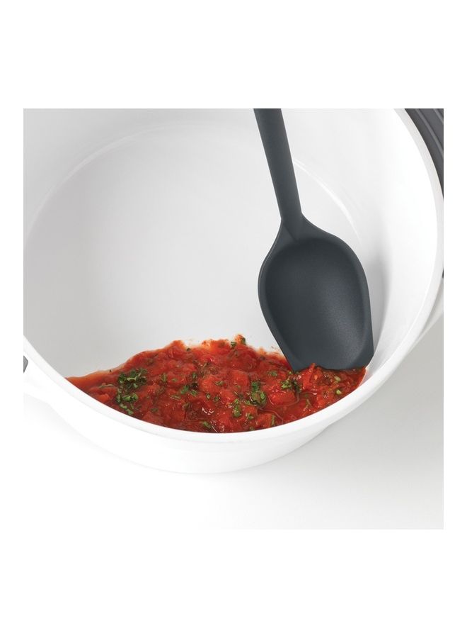 NIBEMINENT Serving Spoon Plus Scraper Grape Red  - Image 3