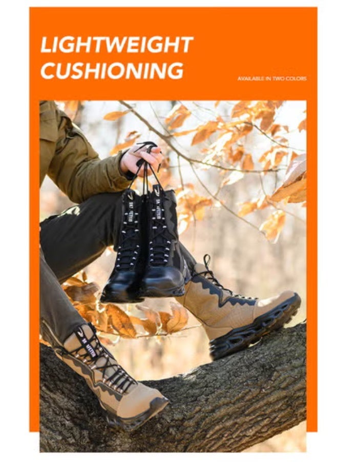  فيكتوال أحذية تكتيكية عسكرية للرجال أحذية عمل مقاومة للماء والغبار أحذية صحراوية أحذية خفيفة الوزن للمشي لمسافات طويلة في الهواء الطلق أحذية دراجات نارية - Image 3