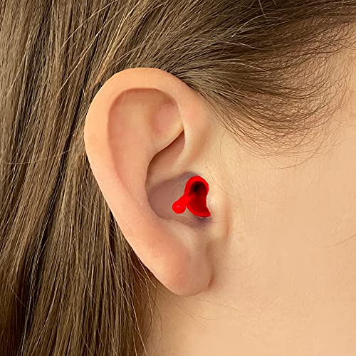 Flare Audio Flare Calmer Kids – Ear Plugs Alternative – Reduce Annoying Noises Without Blocking Sound – Soft Reusable Silicone – Red - Image 2