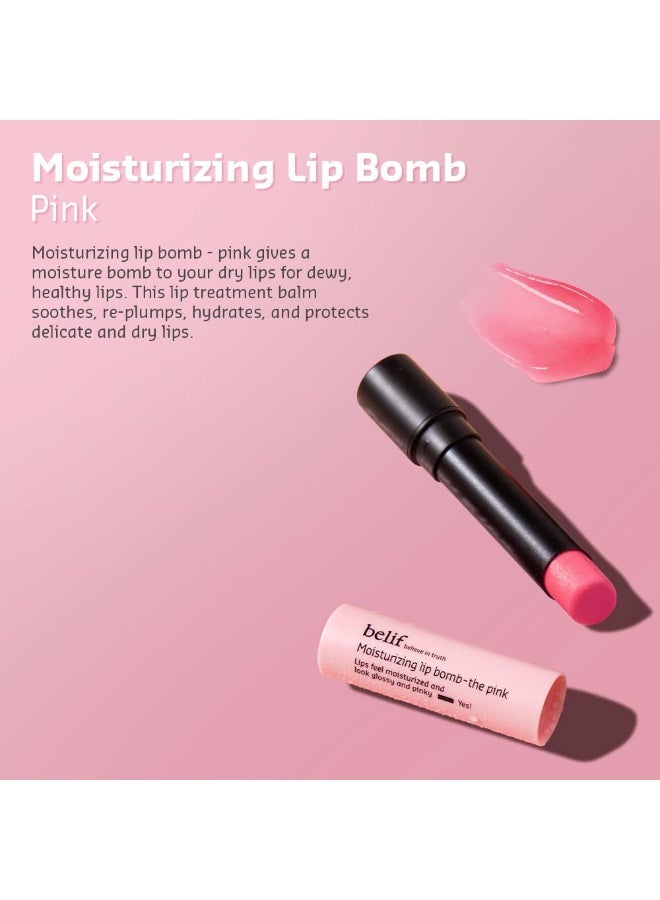 belif | Moisturizing lip bomb |pink| 3gm - Image 3