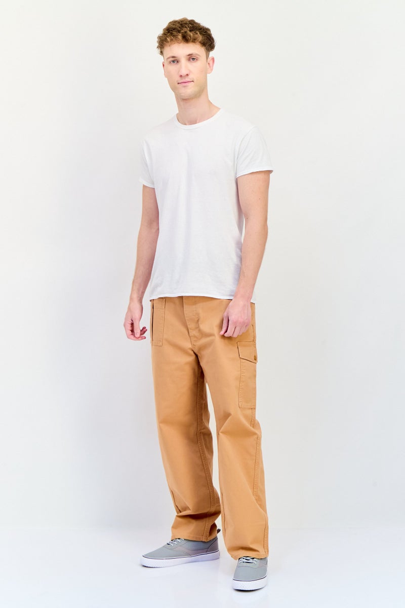 Levi's سروال كارجو فضفاض للرجال، تان ويندسور - Image 4