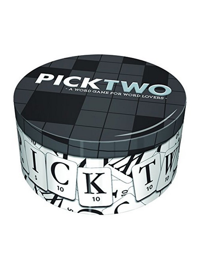 Outset Media - Pick Two The Definitive Crossword Game Contains 180 Letter Tiles With Travel Size Tin For 3 To 6 Players Ages 8 And Up By Outset - Image 1