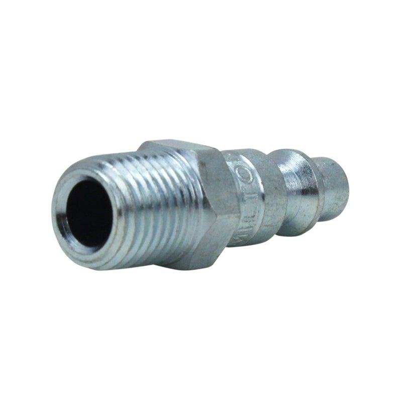 Milton Industrial Air Plug, M-STYLEÂ®, 1/4" MNPT, Air Compressor Fitting, Air Hose Quick Connect Fitting, 727 (Pack of 10) - Image 3