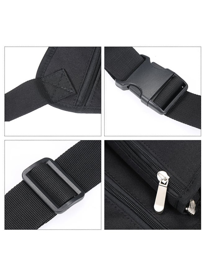 Multi functional Canvas Waist Bag Military green Below 20l Military green||Below 20l - Image 5