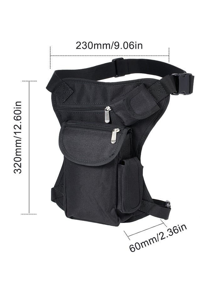 Multi functional Canvas Waist Bag Military green Below 20l Military green||Below 20l - Image 3