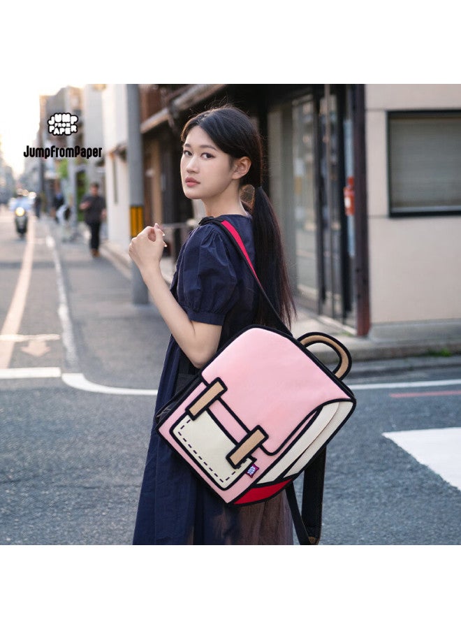 Jumpfrompaper [new Year Gift] Anime 2d Manga Universe Bag Backpack Schoolbag Gift, Pink Light And Sweet - Image 2