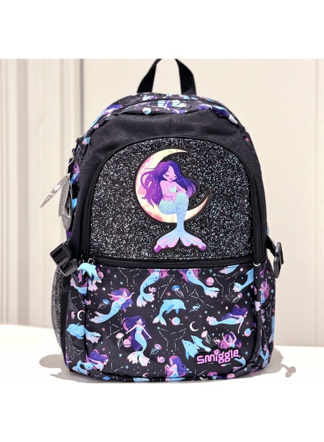 Smiggle Student Double-Shoulder Large Capacity Stress Relief Backpack Multi-functional Schoolbag