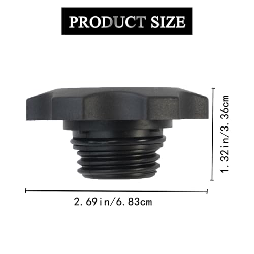 AUPARTIK Engine Oil Filler Cap for 1996-2006 Jeep Wrangler cherokee Grand Cherokee for Dodge Ram 1500 2500 3500 Caravan Durango Intrepid Neon Stratus for Chrysler Concorde, More. 53010654AA 04648831AA - Image 5