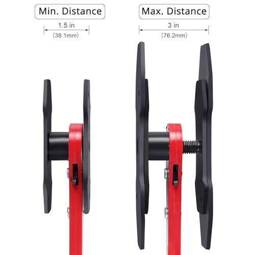 YSTOOL Brake Caliper Press Tool Car Piston Spreader Pad 360 Degree Swing Ratchet Hand Wrench Expander for Single Twin Quad Piston Disc Brake - Image 3