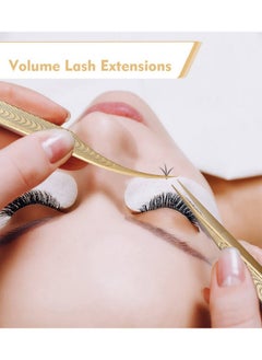 Ms.Queen Straight Tweezers For Eyelash Extensions Precision Lashing Tweezers For Individual Volume Lashes Extensions  - Image 5