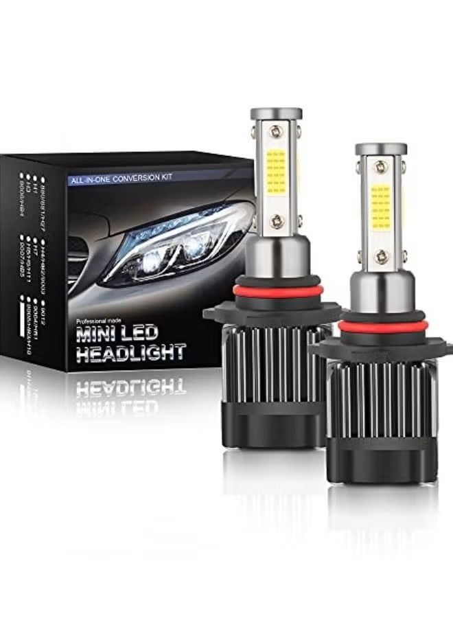 M5 H7 Extreamly Bright LED Headlight Bulbs,6000K White, 55W/Pair,6000LM/Set, fit for Car, van, truck, pickup, SUV, bus, off-road,2 Pair - Image 4