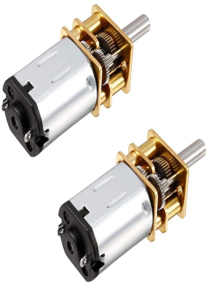Eilumduo 2Pcs DC 3V 30RPM Micro Speed Reduction Motor Mini Gear Box N20 Motor with 2 Terminals for RC Car Robot Model DIY Engine - Image 1
